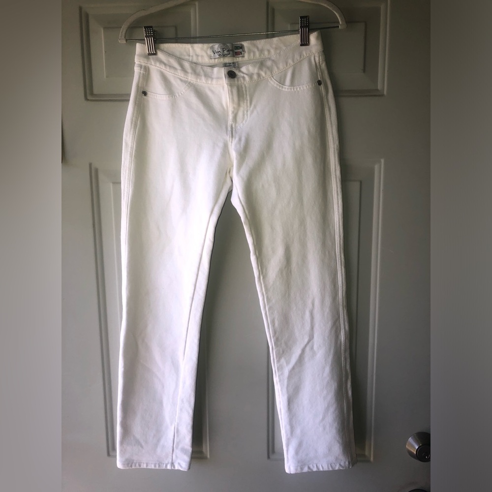 Van Pierre Original white ankle jeans size 5